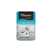 MIAMOR hrana za mačke Ragout Royale (okus: tuna s piščancem v omaki), 100g