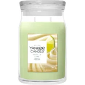Yankee Candle Aromatična sveča Signature glass velika Vanilla Lime 567 g