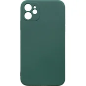 mobilNET silikonski ovitek za iPhone 11, temno zelen (mat)
