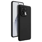 AVIZAR Silikonsko Ohišje Soft-Touch za Realme 16 Pro Serije Fast Cover, Črna, (5000273946)