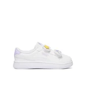 PUMA Smash 3.0 Badges Sneakers Toddlers, Shoes, White/Light Lavender, 20