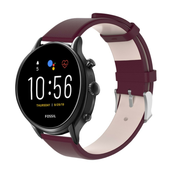 Remen za sat Fossil Gen 5 Artificial od umjetne kože - magenta
