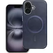 OEM GENTLEMAN MAG COVER ovitek, združljiv z MagSafe za IPHONE 15 PRO MAX, temno modra barva
