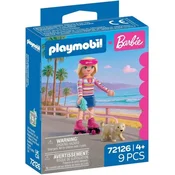 Playmobil Barbie Vožnja rolšua pored plaže ( 1046954 )