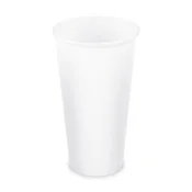 Papirnati lonček (FSC Mix/PE) bel O90mm 610ml `0.5L/20oz/XXL` [50 kosov]