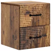 vidaXL vidaXL Stenski nočni omarici Star les 34,5 x 33 x 40 cm Inženirski les, (5000209542)
