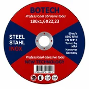 Botech Rezna ploca, Inox, 180x1,6x22mm