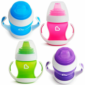 Prijelazna caša Munchkin - Gentle transition trainer cup, Purple, 125 ml