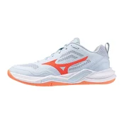 Ženska dvoranska obutev Mizuno Wave Stealth PRO Blue Finch/Lava Orange EUR 39