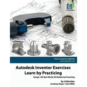 Autodesk Inventor Exercises - Learn by Practicing