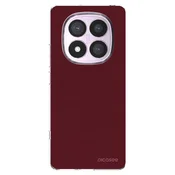 Silikonski prozorni ovitek za Xiaomi Redmi Note 14 Pro 5G - Burgundy red