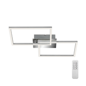 Briloner 3149-018 - LED Zatemnitveni lestenec FRAME 2xLED/15W/230V + Daljinski upravljalnik