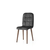 Hanah Home Set stolica Rr-715, 75x62x51.5 cm, 2 komada, Tamnosive