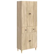 vidaXL Set omar 2 pcs 66 x 34,5 x 90 cm Inženirski les