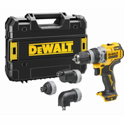 AKU UDARNI MULTI-HEAD VRTALNIK 12V XR4xRAZLIČNI NASTAVKI, KOVINSKA SPONKA ZA PAS Dewalt DCD703NT