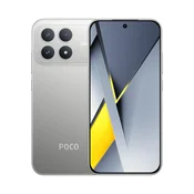 XIAOMI pametni telefon Poco F8 Pro 12GB/512GB, Titanium Silver