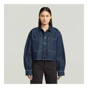 G-Star Raw Jeans srajca D26851-E090 Mornarsko modra Boxy Fit