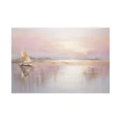 Canvas Slika na platnu Zlatni brod, 90 x 60 cm