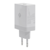 Kucni punjac Teracell Evolution DLS-TC04 Fast USB 2.4A + PD max 3A beli