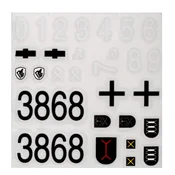 shumee 68-093 Nemške nalepke Sturmgeschutz III 3868