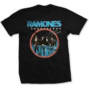 Ramones Circle Photo Black M Majica