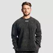 GymBeam Pulover Aura Washed Black XXXL