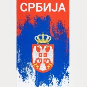 Stefan peškir za plažu 70x140cm, Srbija