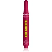 NYX Professional Makeup Fat Matte balzam za usne s matirajucim ucinkom Hibiscus Hug 2 g