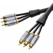 Vivanco ProWire 3xRCA to 3xRCA Component Video Cable 1.5m