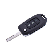 CAR 888 ACCESSORIES Kucište oklop kljuca 3 dugmeta za Renault Megane crno