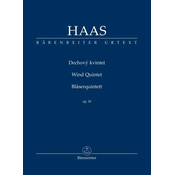 HAAS:WIND QUINTET OP.10 STUDY SCORE