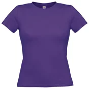 MAJICA KRATKI RUKAVI B&C WOMEN-ONLY LJUBICASTA S!!