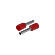 slomart PLASTROL KI/T-1X1/16,4/50 RD Izolirana kabelska čepica (1x1mm2) rdeča, 50 kosov