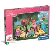 Clementoni - Puzzle Vse princeske - 100 kosov