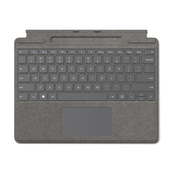 Microsoft Surface Pro Signature Keyboard Platina Microsoft Cover port QWERTY Španjolski