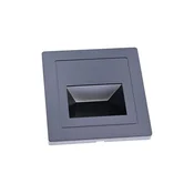 LED svetiljka za stepenište LED/3W/230V 3000K crna