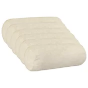 vidaXL Prevleka za blazino 6 pcs HEERLEN Krem O 15 x 40 cm Mikrofibra