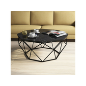 Hanah Home Sto za kafu Diamond - crni mermer
