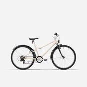 BTWIN Bež dečji hibridni bicikl BTWIN 500 24 (9–12 godina) 24