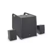 LD SYSTEMS CURV 500 AVS PORTABLE ARRAY SYSTEM AV SET INCLUDING SPEAKER CABLES