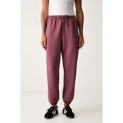 adidas by Stella McCartney jogger hlače ženske z bombažem