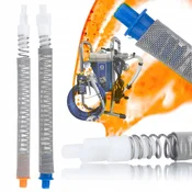shumee Rosfix FTX 100 mrežasti prstni filter, rdeč za Graco/Airlessco razpršilec barve + FTX 50 mrežasti prstni filter, moder za razpršilec barve