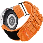 Overboard Najlonski pašček Runner za Samsung Galaxy Watch 4/5/6/7, oranžen