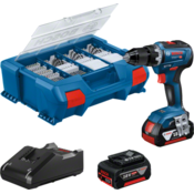 Bosch GSR 18V-55 akumulatorski vijačnik - 2 x 4,0 Ah vklj. z dodatki