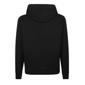 Črn pulover s kapuco Dsquared