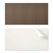 shumee Samolepilna vinilna plošča s potiskom 120x60 cm navpične lesene letvice