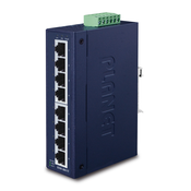 PLANET IP30 Slim Type 8-Port Industrial Fast Ethernet Switch (-40 to 75 degree C) (ISW-801T)