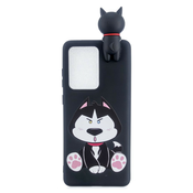 TPU gel ovitek/etui/ovitek 3D Cute Dog za Huawei P40