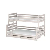 Drveni Deciji Krevet Na Sprat Nora Family Sa Dve Fioke Cashmere - 90/120X200 Cm