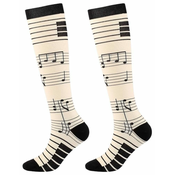 Merco Multipack 2ks Music Score ženske kompresijske nogavice L